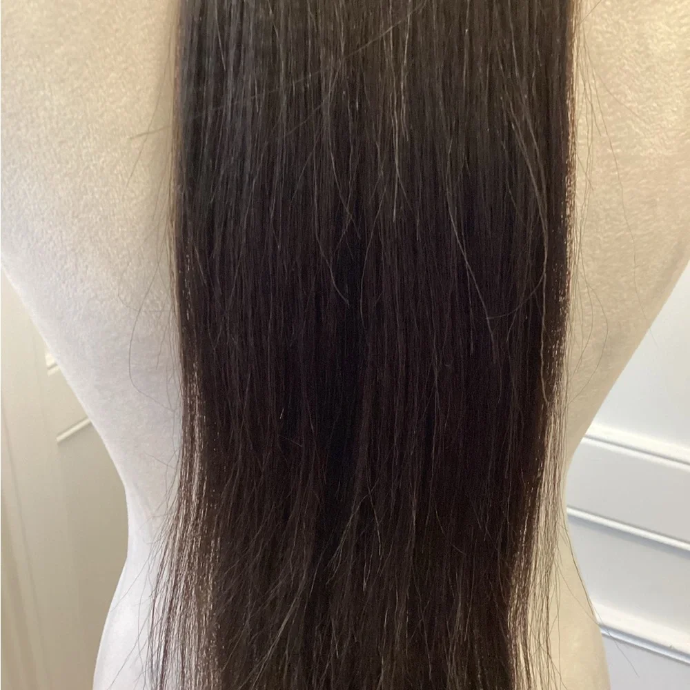 Luxurious Off Black Light YAKI Texture Hair 24 Inch Extension